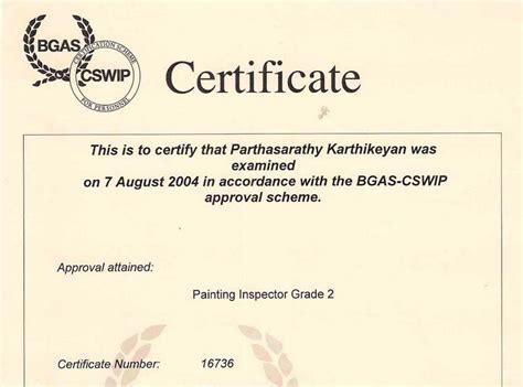 bgas certificate verification.